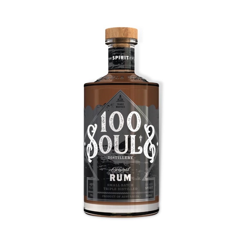 100 Souls Original Dark Rum 700ml (ABV 40%)
