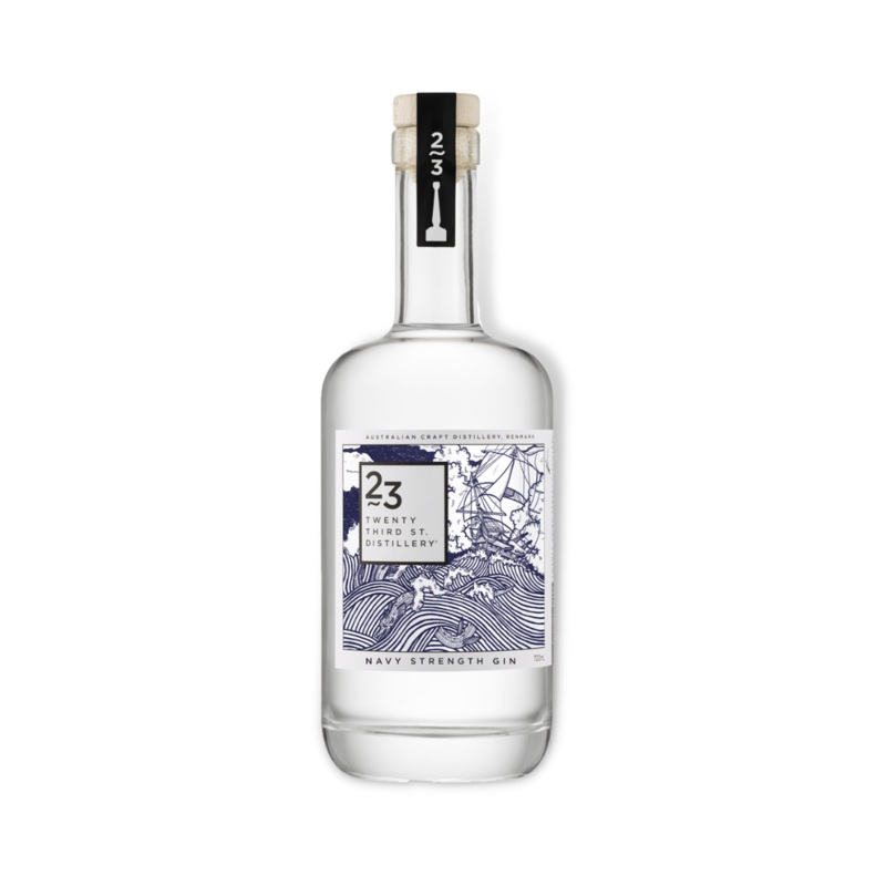 23rd Street Navy Strength Gin 700ml (ABV 57.7%)