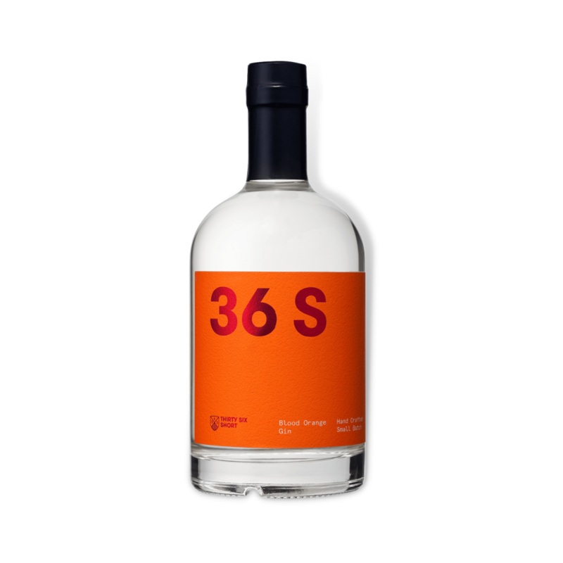36 Short Blood Orange Gin 500ml (ABV 45%)