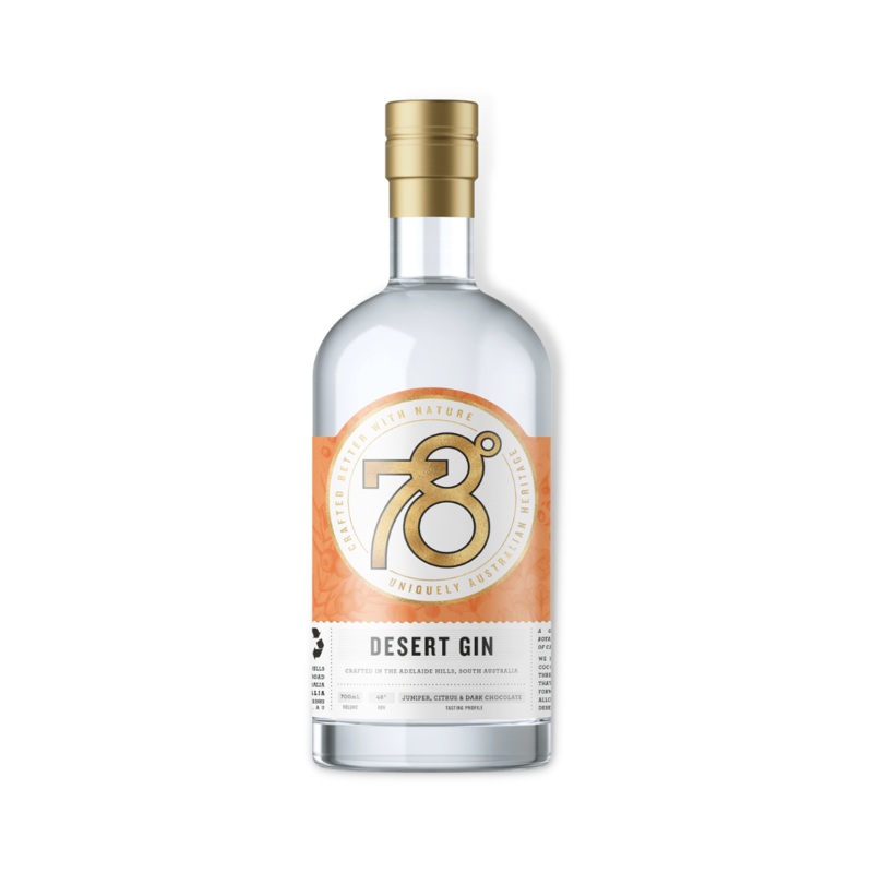 78 Degrees Desert Gin 700ml (ABV 46%)