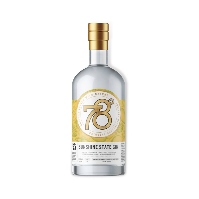 78 Degrees Sunshine State Gin 700ml (ABV 42%)