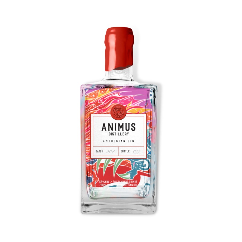 Animus Ambrosian Gin 700ml (ABV 50%)