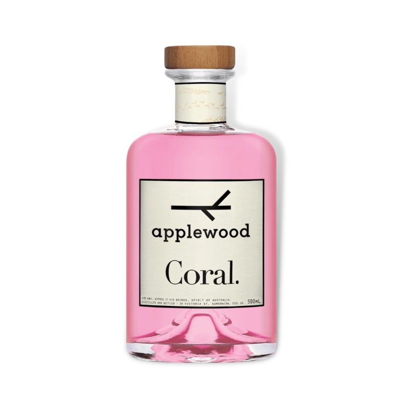 Applewood Coral Gin 500ml (ABV 43%)
