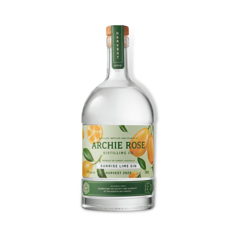 Archie Rose Sunrise Lime Gin Harvest 2020 700ml (ABV 40%)