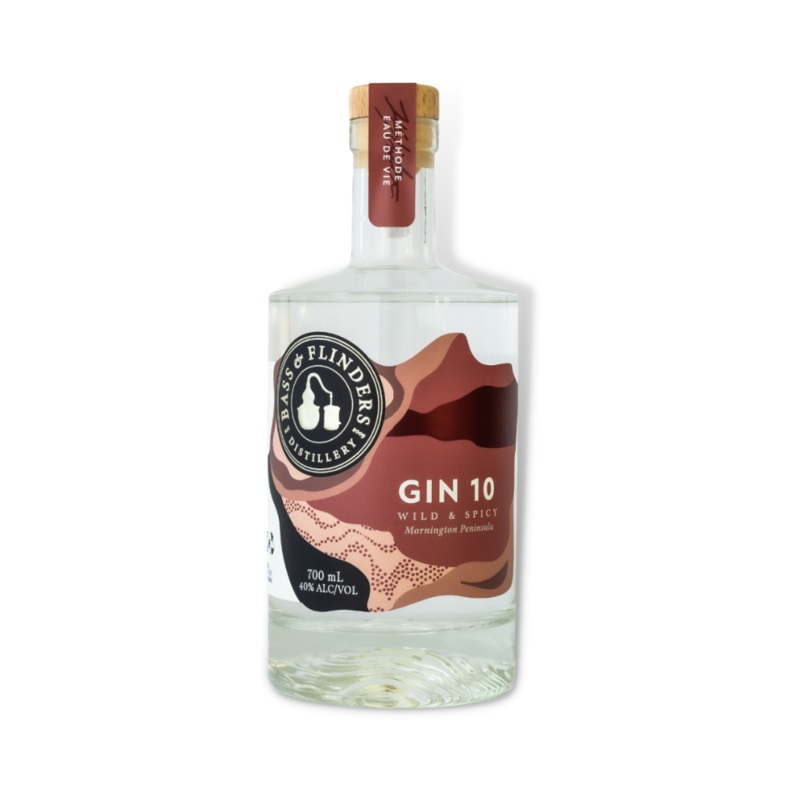 Bass & Flinders Gin 10 Wild & Spicy 700ml (ABV 40%)