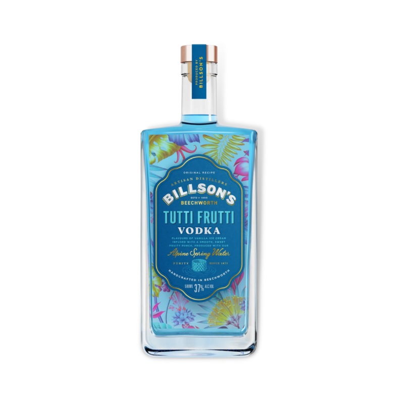 Billson's Tutti Frutti Vodka 500ml (ABV 37%)