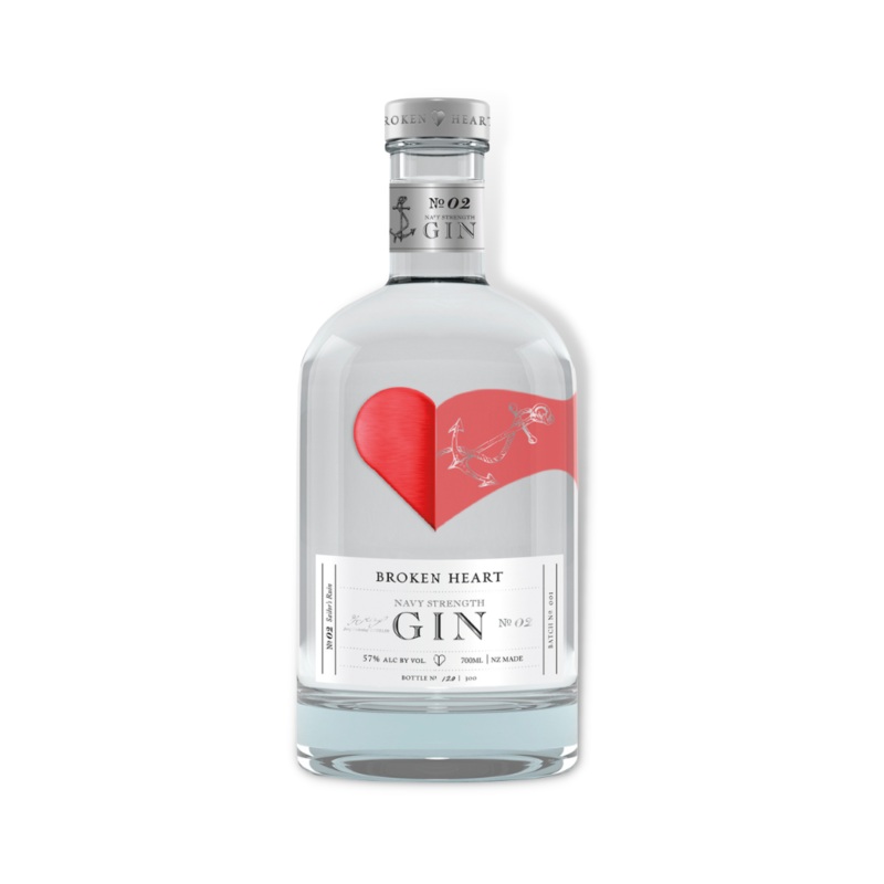 Broken Heart Navy Strength Gin 700ml (ABV 57%)