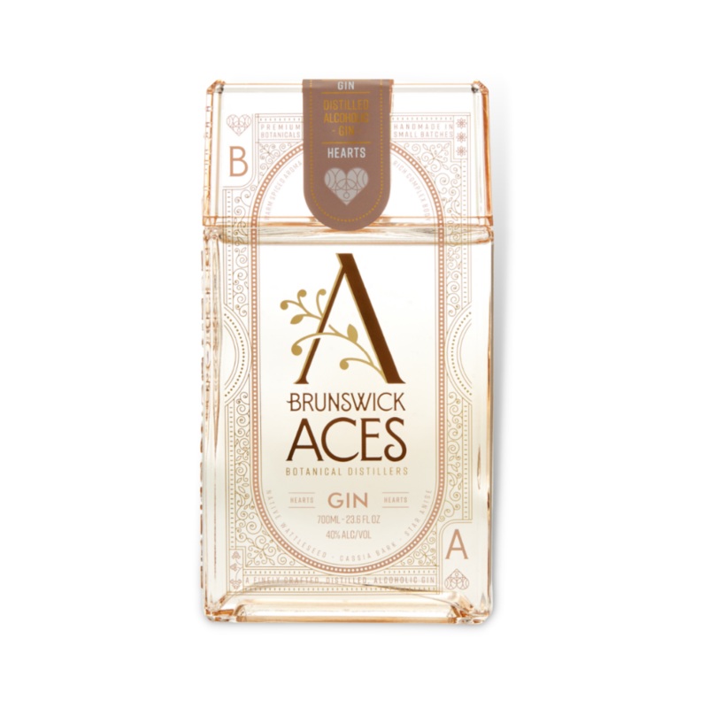Brunswick Aces Hearts Gin 700ml (ABV 40%)