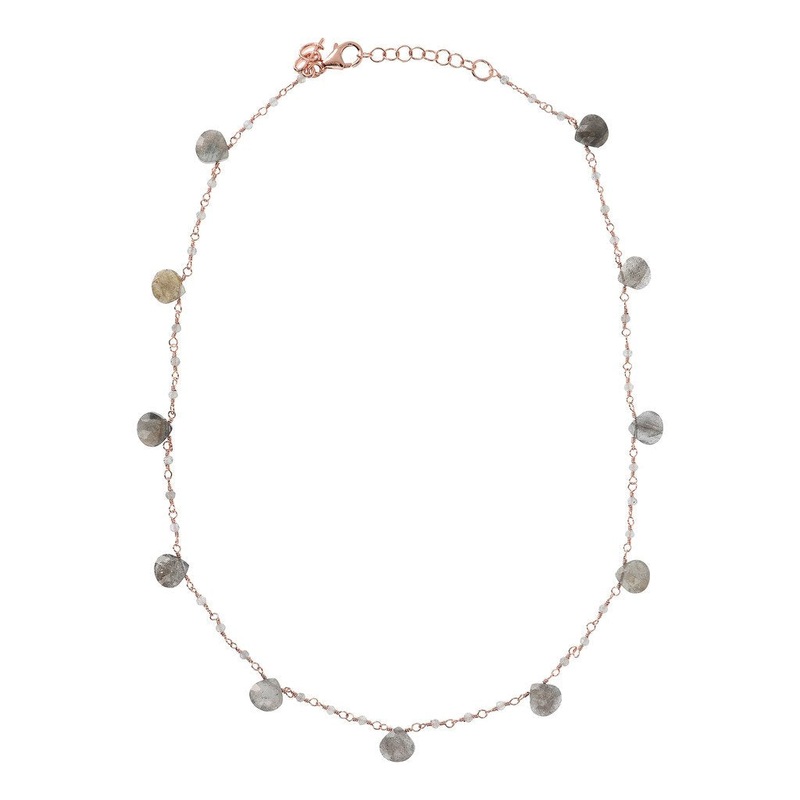 Bronzallure Rosary With Natural Stones