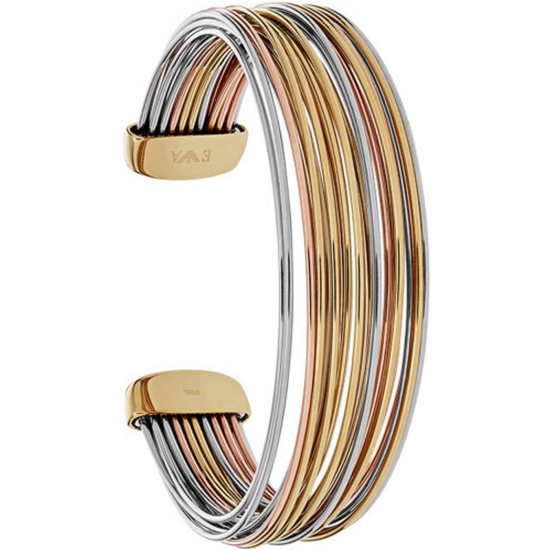 Emporio Armani Women's Stainless Steel Cuff Bracelet EGS2189710