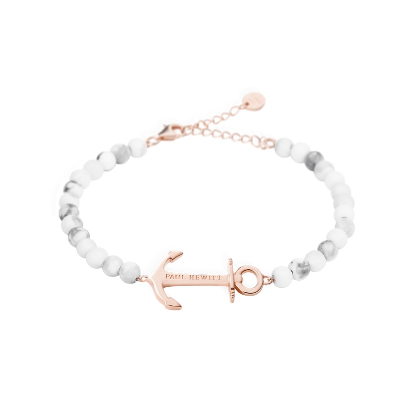 Paul Hewitt Anchor Spirit Rose Gold / Marble Bracelet