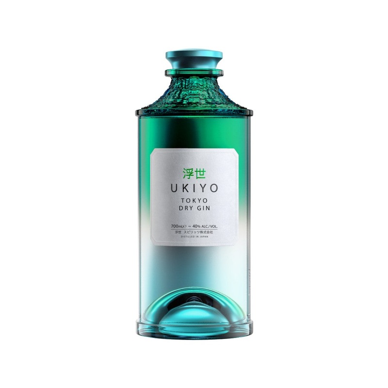 Ukiyo Tokyo Dry Gin 700ml (ABV 40%)