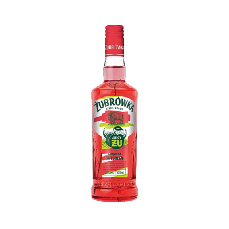 Zubrowka Cherry With Lime Vodka Liqueur 500ml (ABV 30%)