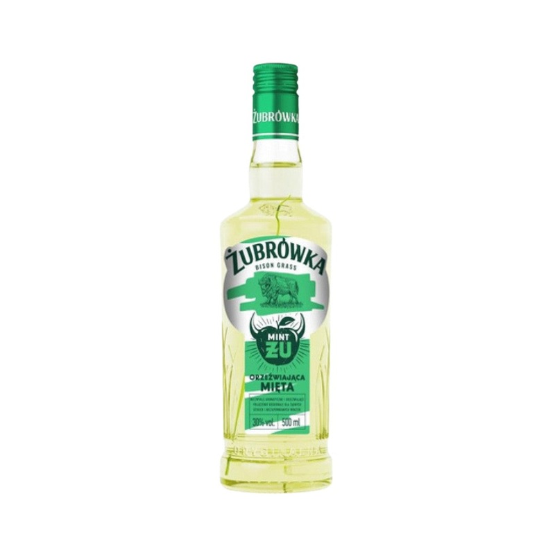 Zubrowka Lime Mint Vodka Liqueur 500ml (ABV 30%)