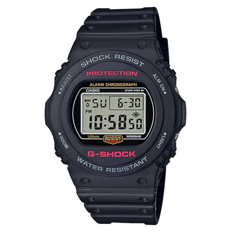 G-Shock Digital Black Resin Band Watch DW5750E-1D