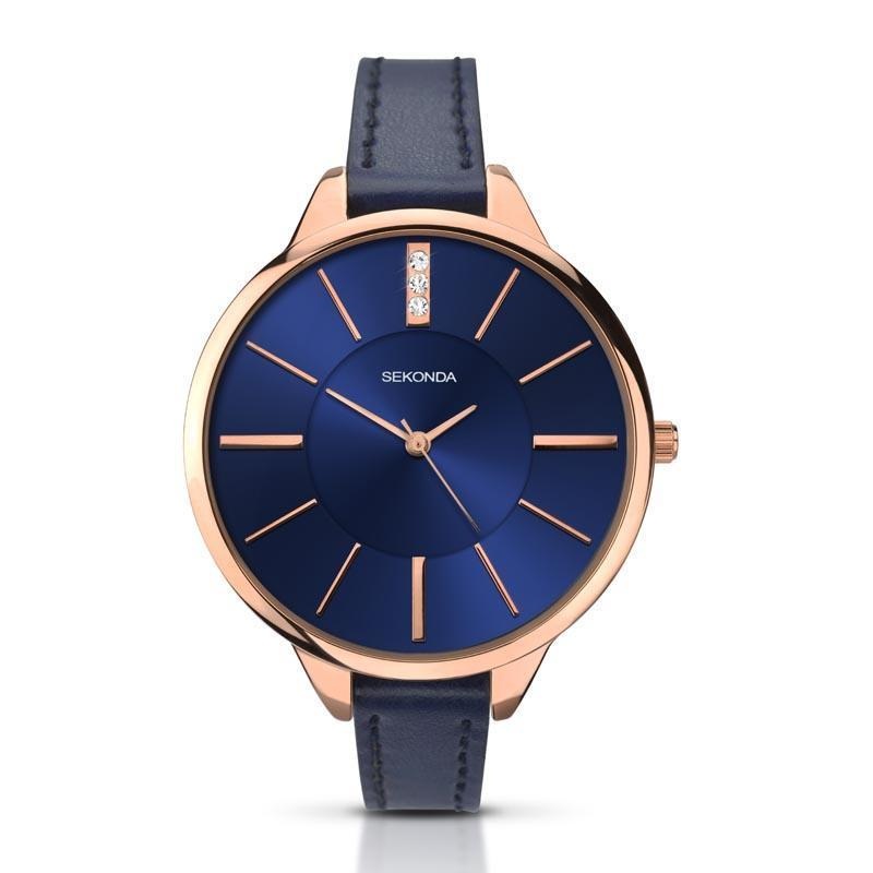 Sekonda Sunray Navy Dial Womens Watch Sk2144