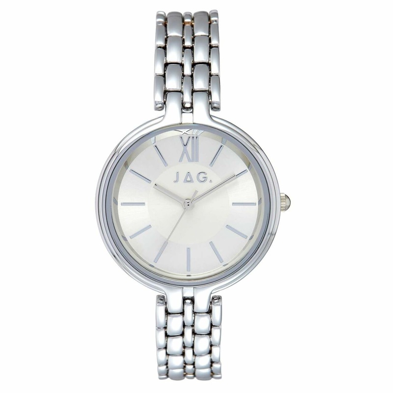 Jag Dawn White Dial Womens Watch