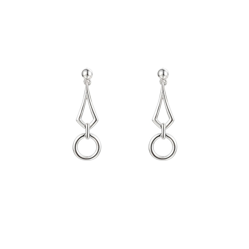 Amore Hoola Hoop Drop Earrings
