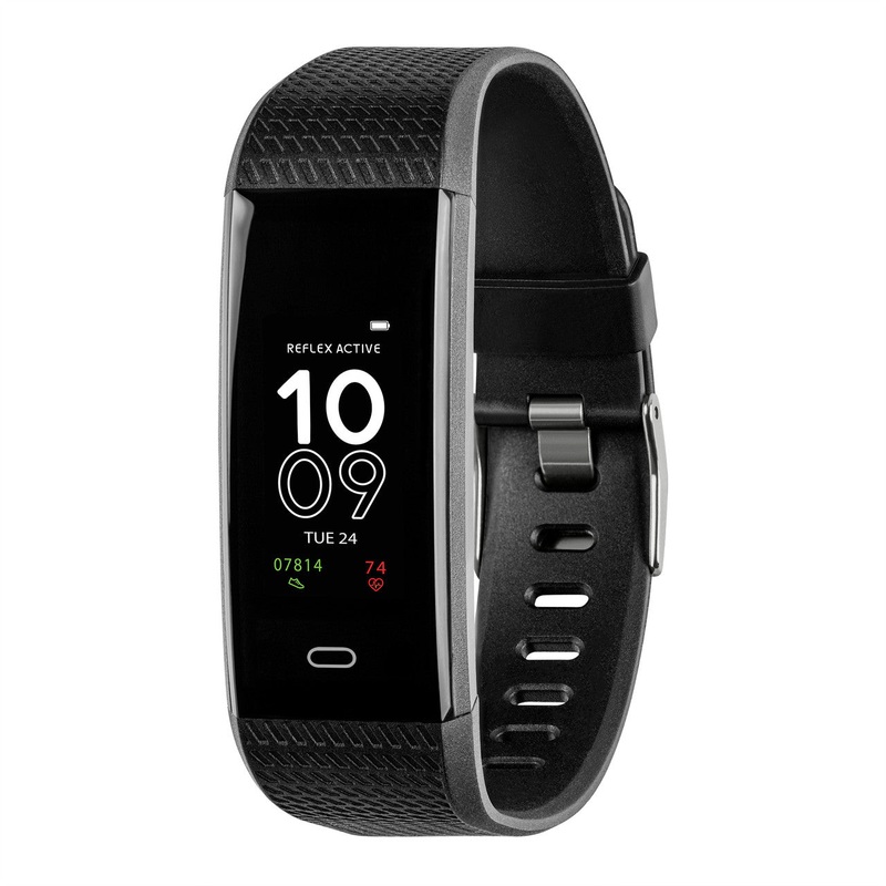 Reflex Active SERIES 35 Activity Tracker Black Strap Watch RA35-2211