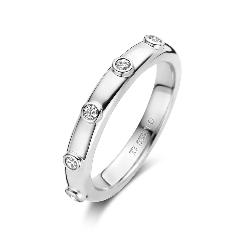 Ti Sento Cubic Zirconia Ring