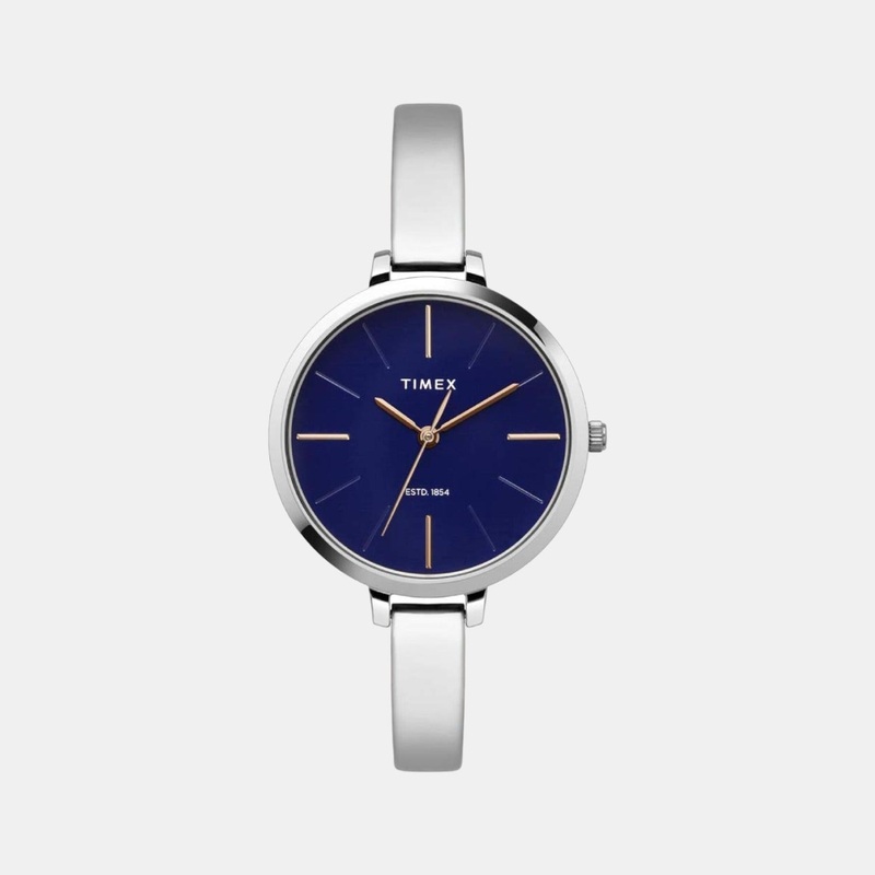 Women Blue Analog Stainless Steel Watch TWEL12800