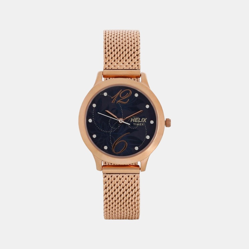 Women's Black Analog Stainless Steel Watch TW022HL18