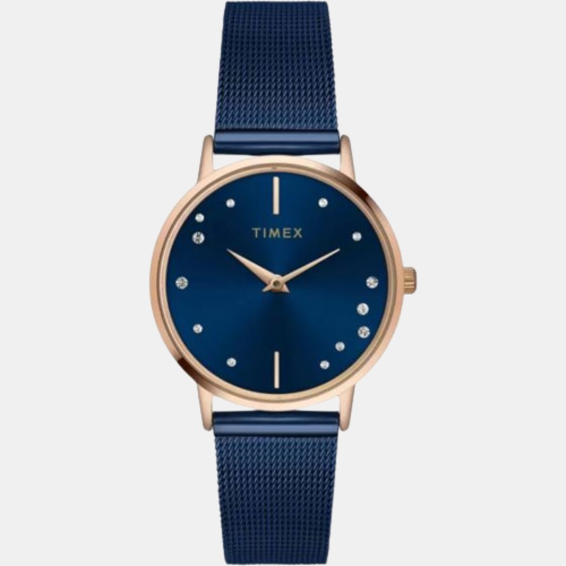 Women's Blue Analog Leather Watch TWEL15604