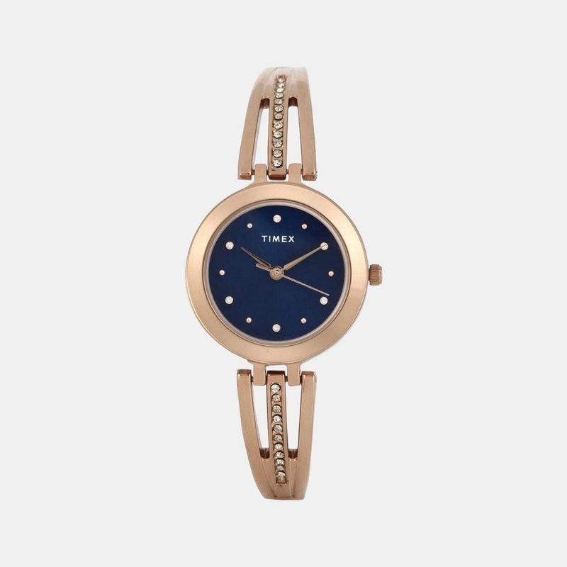 Women's Blue Analog Stainless Steel Watch TWTL10302