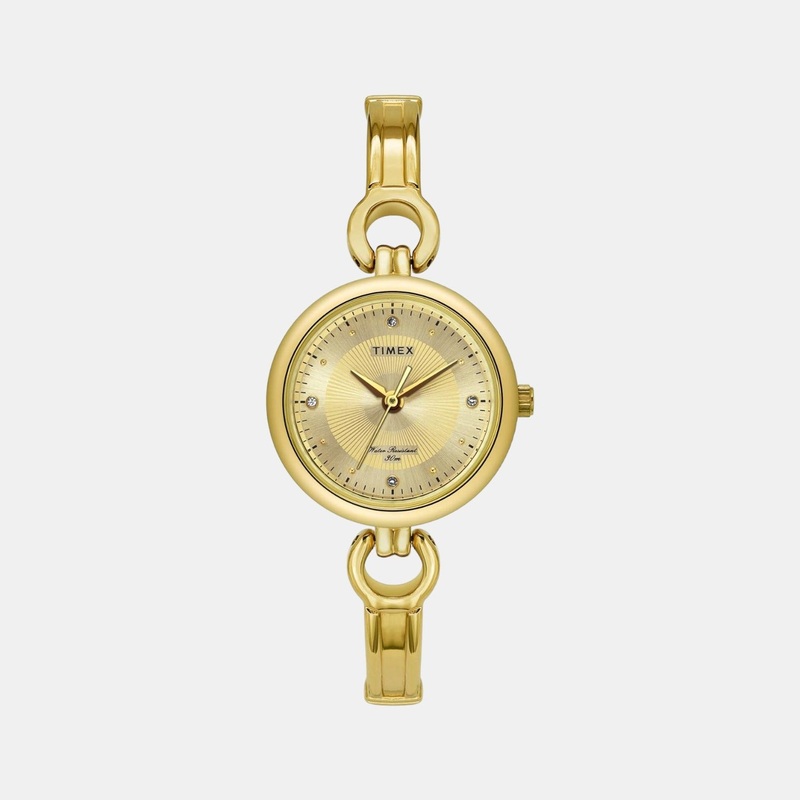 Women's Gold Analog Stainless Steel Watch TWEL11423