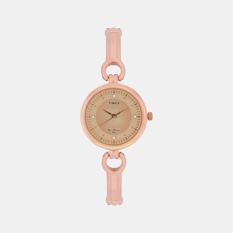 Women's Gold Analog Stainless Steel Watch TWEL11425