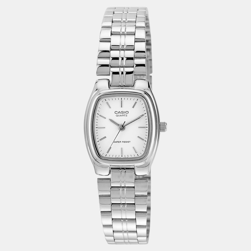 Women White Dial Analog Stainless Steel Watch A2271