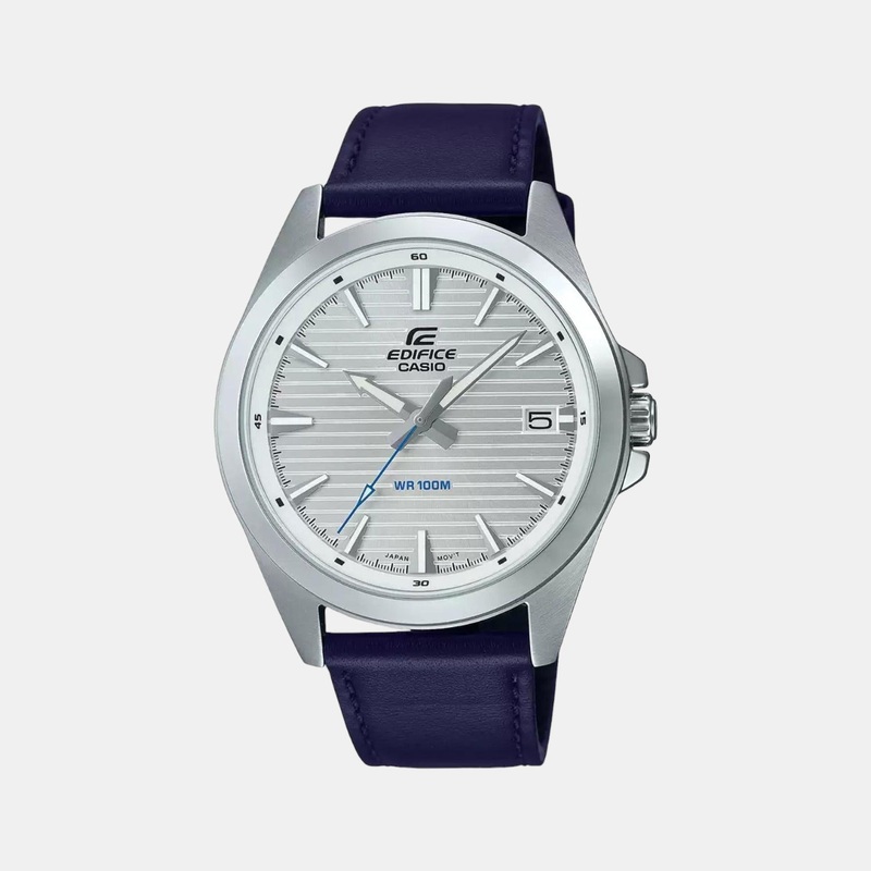 Edifice Men's Analog Leather Watch ED541 - EFV-140L-7AVUDF