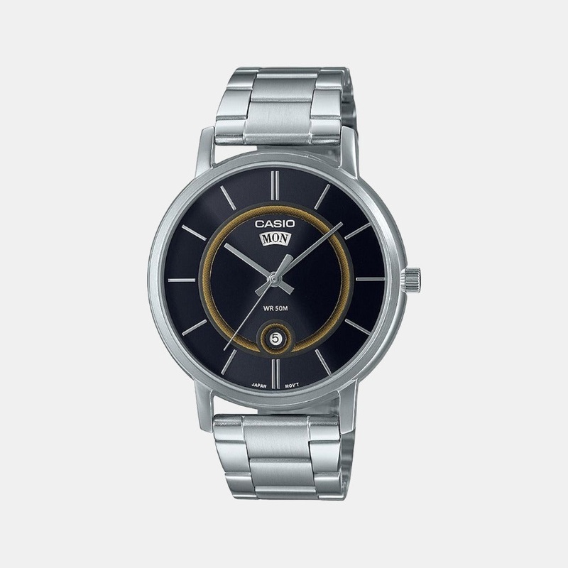 Enticer Men's Analog Stainless Steel Watch A2051 - MTP-B120D-1AVDF