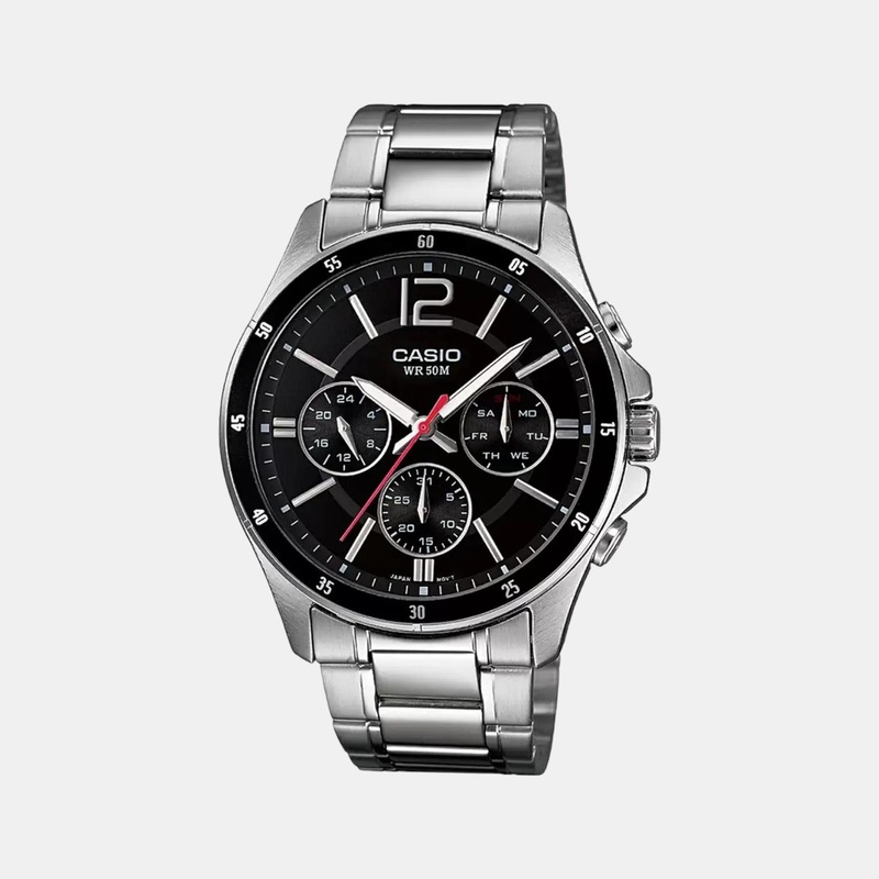 Enticer Men's Chronograph Stainless Steel Watch A832 - MTP-1374D-1AVDF