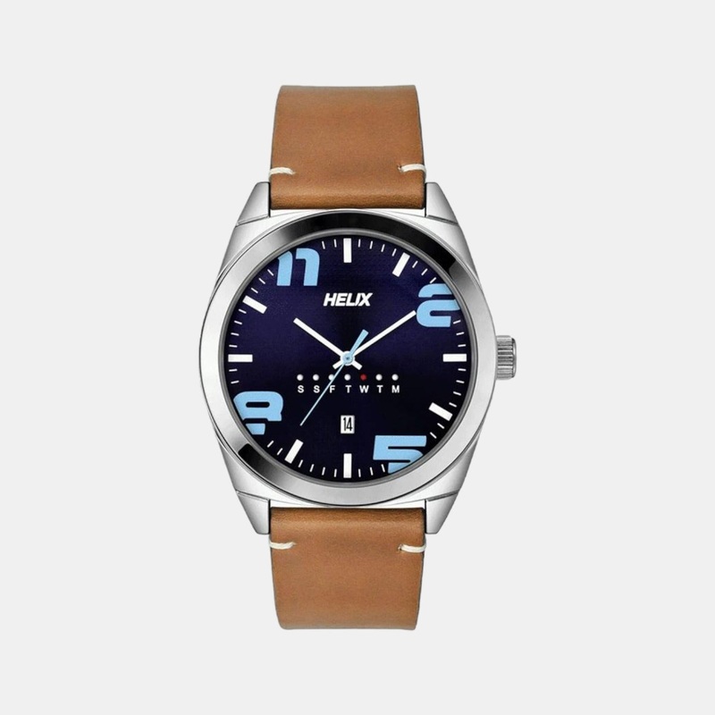 Men Analog Leather Watch TW044HG01