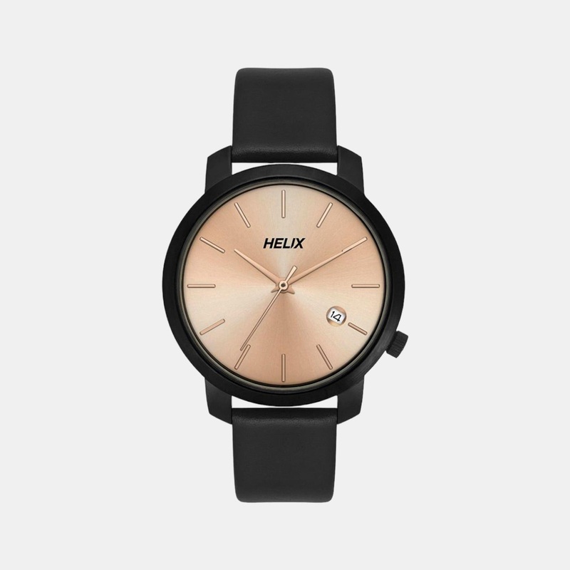 Women Rose Gold Analog Leather Watch TW032HL36