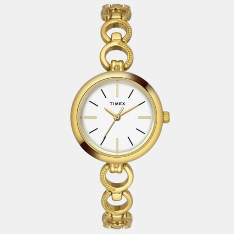 Women's Gold Analog Stainless Steel Watch TWEL11433