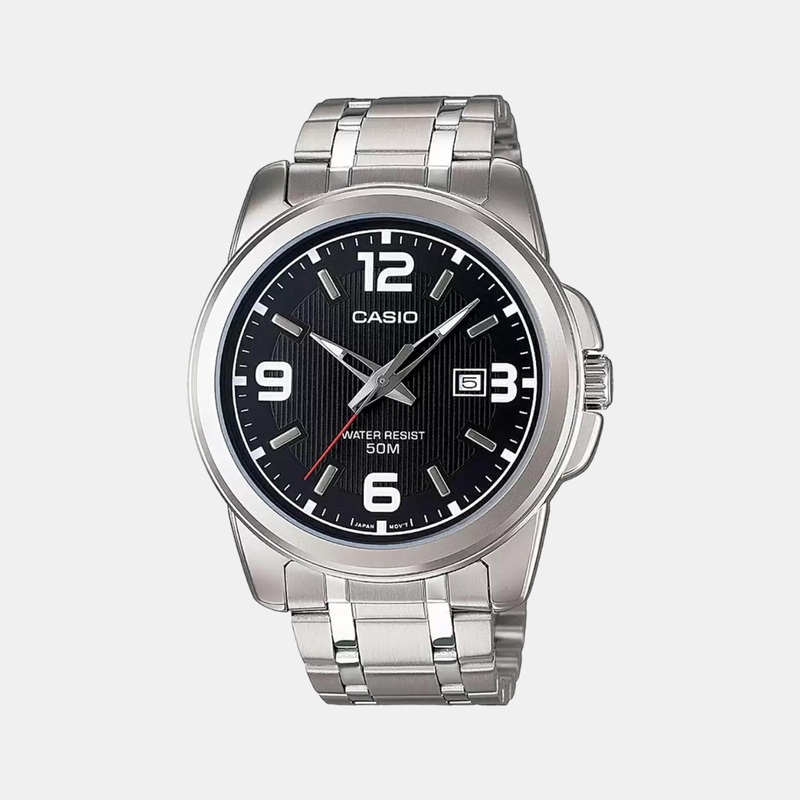 Enticer Men's Analog Stainless Steel Watch A550 - MTP-1314D-1AVDF