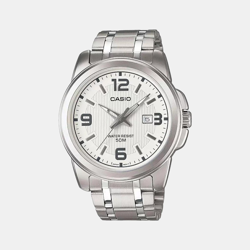 Enticer Men's Analog Stainless Steel Watch A552 - MTP-1314D-7AVDF