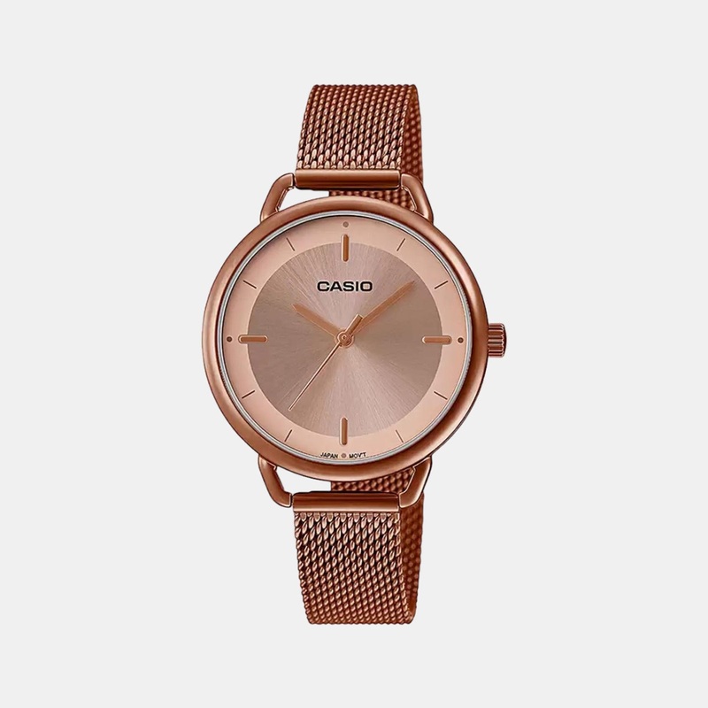 Enticer Women's Analog Stainless Steel Watch A1799 - LTP-E413MR-9ADF