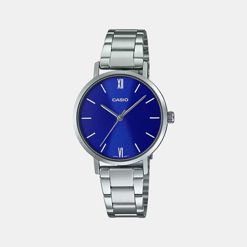 Enticer Women's Analog Stainless Steel Watch A1998 - LTP-VT02D-2AUDF