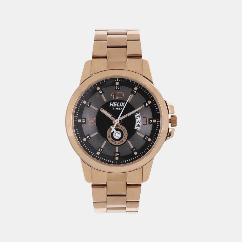 Men's Black Analog Stainless Steel Watch TW023HG18