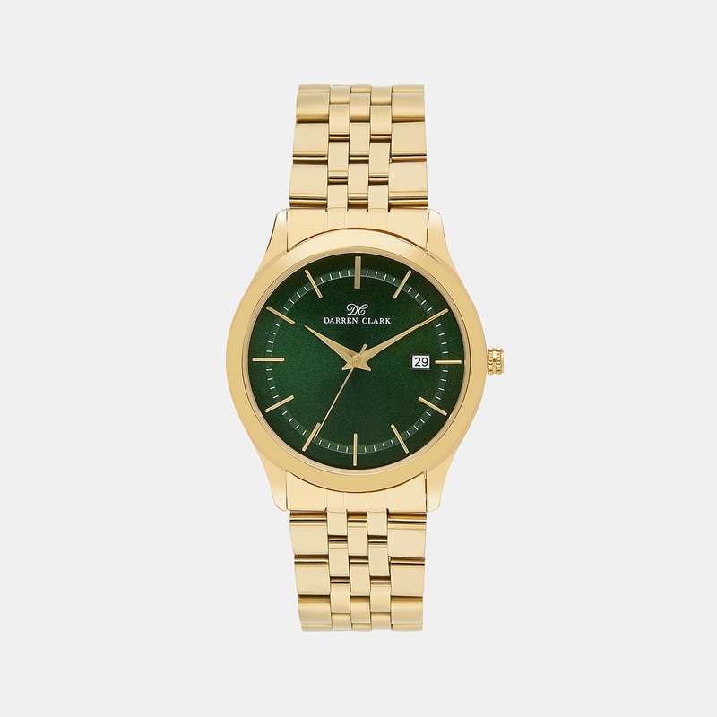 Men's Gold Analog Brass Watch 1003B-M0214