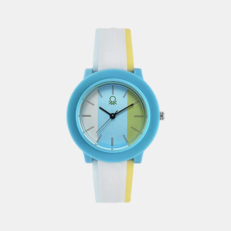 Women Quartz Multi-Colour Dial Analog Silicone Watch UWUCL0402