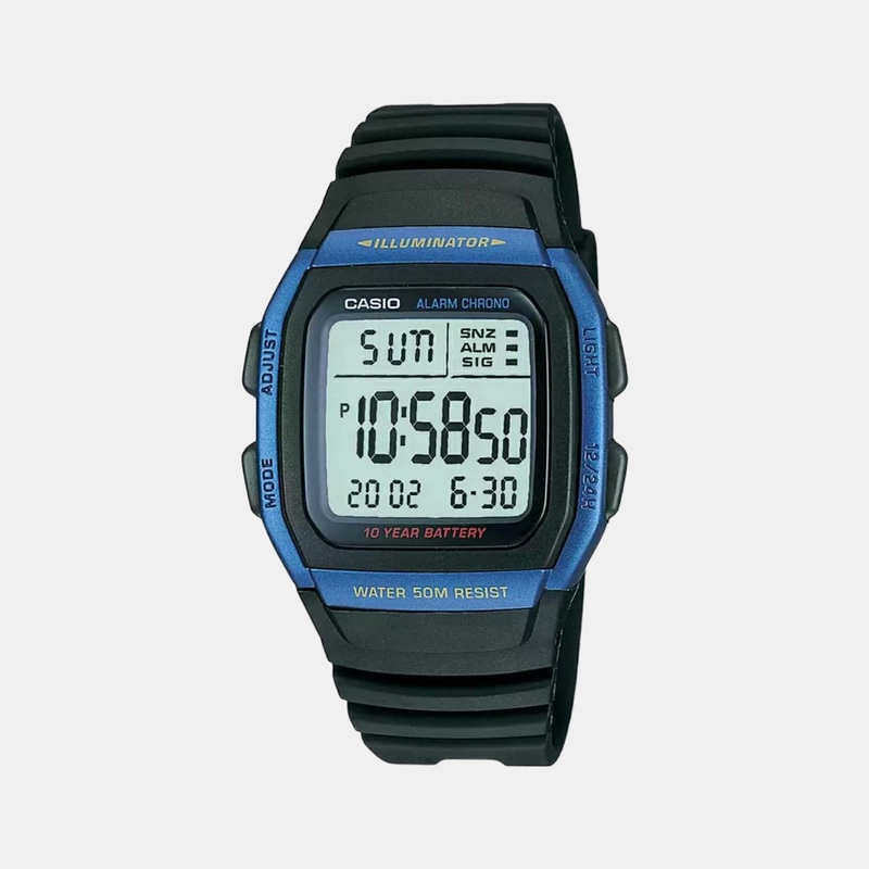 Youth Men's Digital Resin Watch D055 - W-96H-2AVDF
