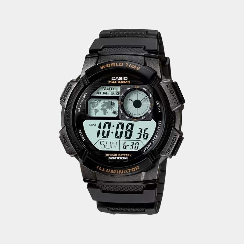 Youth Unisex Digital Resin Watch D080 - AE-1000W-1AVDF
