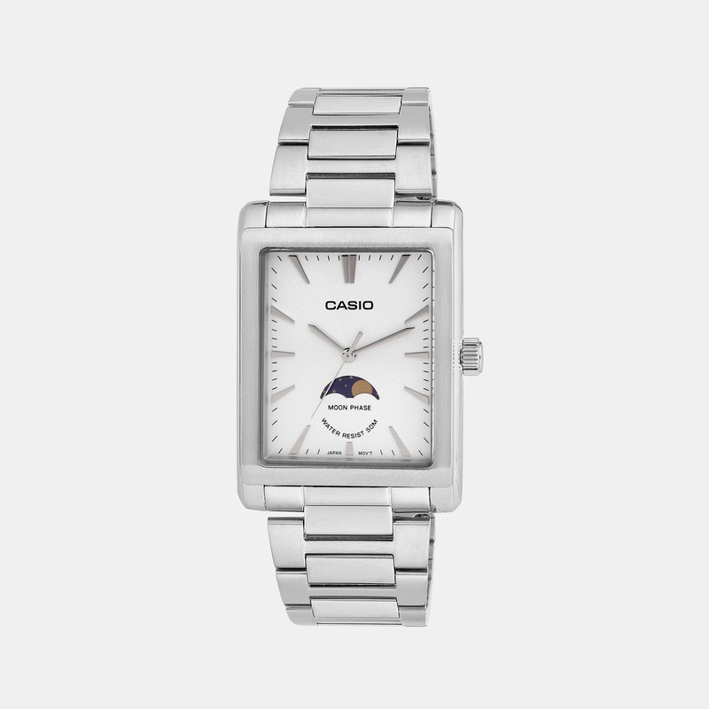 Enticer White Men's Analog Stainless Steel Watch A2171 - MTP-M105D-7AVDF