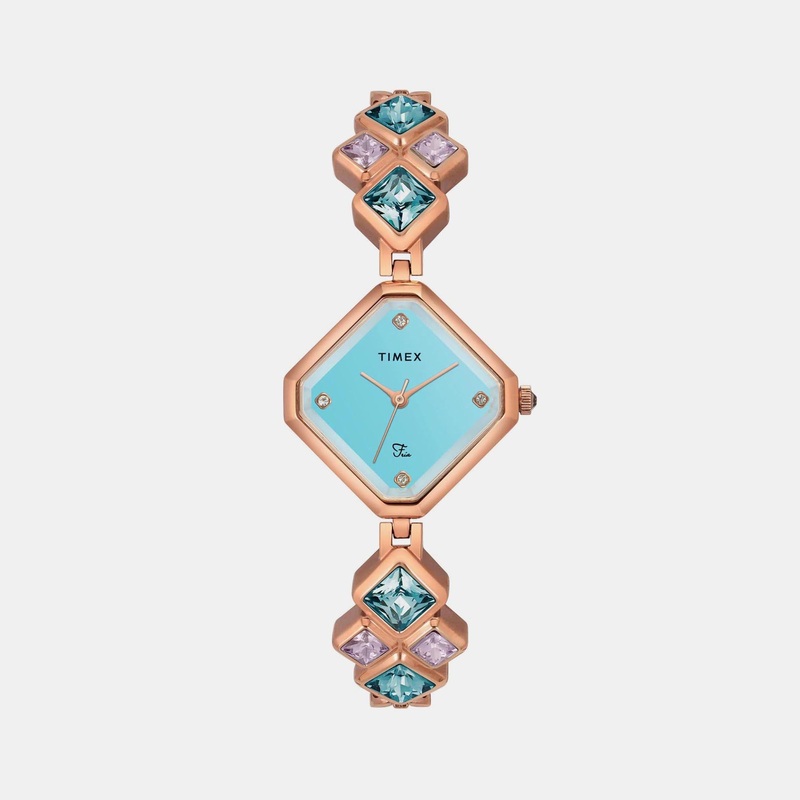 Fria Women's Mother Of Pearl Analog Stainless Steel Watch TWEL17202