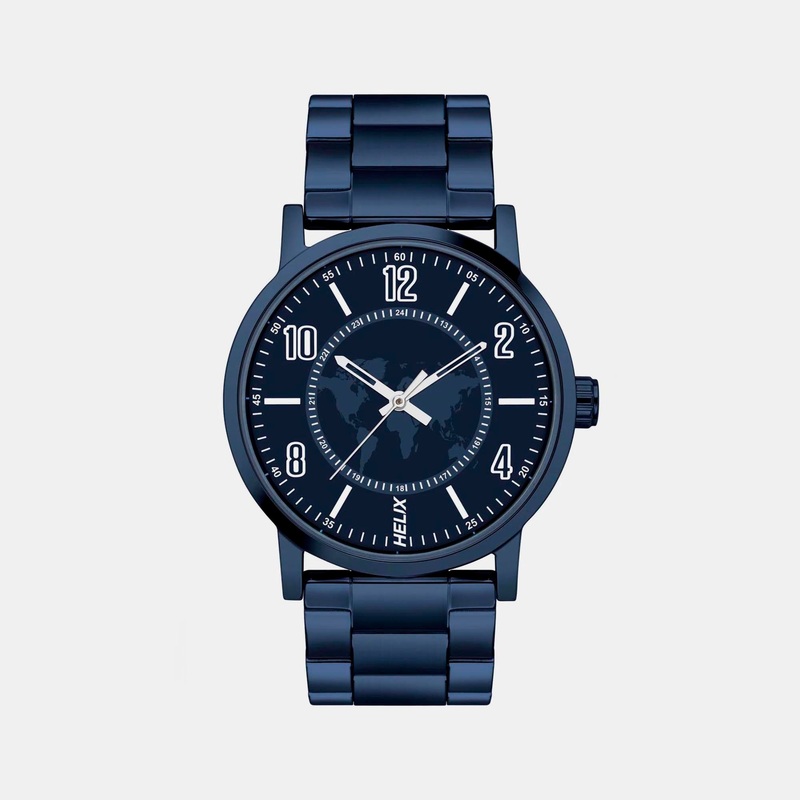 Men's Blue Analog Stainless Steel Watch TW035HG13