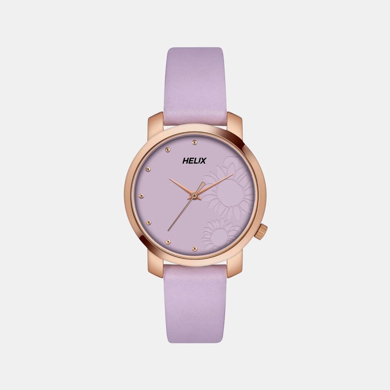 Women's Lavender Analog Stainless Steel Watch TW032HL44